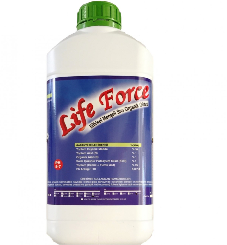 Bitkisel Kaynaklı Organik Sıvı Gübre 6 Kg Life Force 5 litre - 1