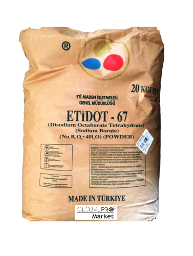 Etidot 67 borlu 20 kg toz orijinal torbasında - 0